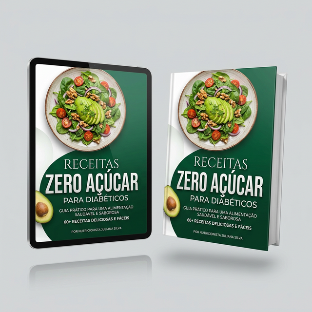 E-book Receitas Zero Açúcar